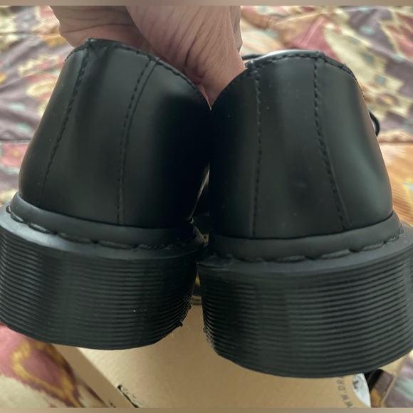 Dr Martens 1461 Oxford Smooth Black Mono Women’s Size 7 - Picture 3 of 7